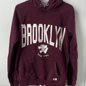 Maroon Varsity Brooklyn Hoodie